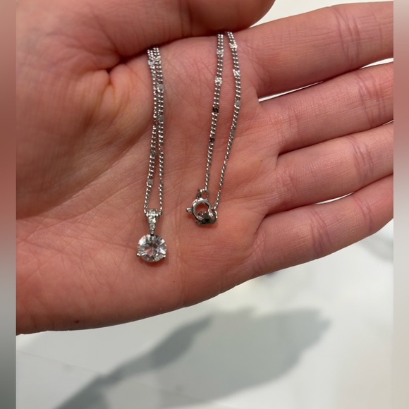 SWAROVSKI 7 mm Solitaire Pendant Necklace - Picture 2 of 4